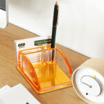 Acrylic slip and stationary holder