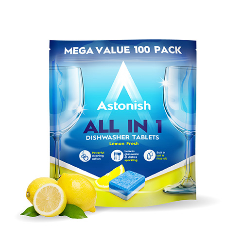 All in 1 dishwasher tablets