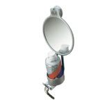 De fog-free vanity mirror