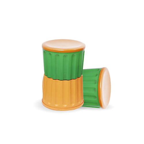 Double stool storage