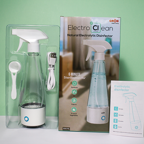 Electroclean self-disinfectant generator
