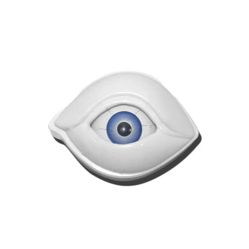 Eye-shaped paper weight