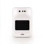 Fahrenheit wall mount touch-free infrared thermometer