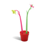 Flower pot pen stand