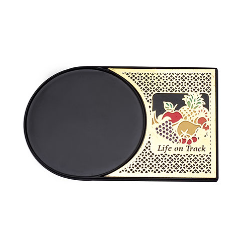 Gold plated cup holder