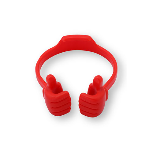 Hand shaped mobile holder