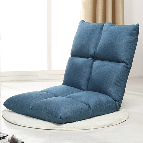 Lazy-lounger smart folding floor cushion