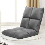 Lazy-lounger smart folding floor cushion