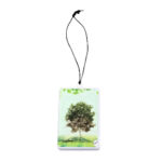 Plastic card dangler