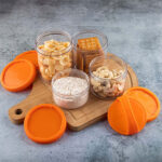 Stack it multi-layer twist-and-lock Jars