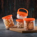 Stack it multi-layer twist-and-lock Jars