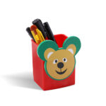 Teddy bear pen stand
