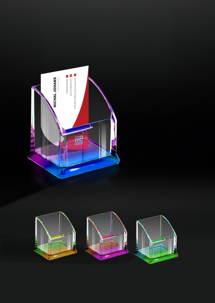 Acrylic Visiting Card holder for gifting