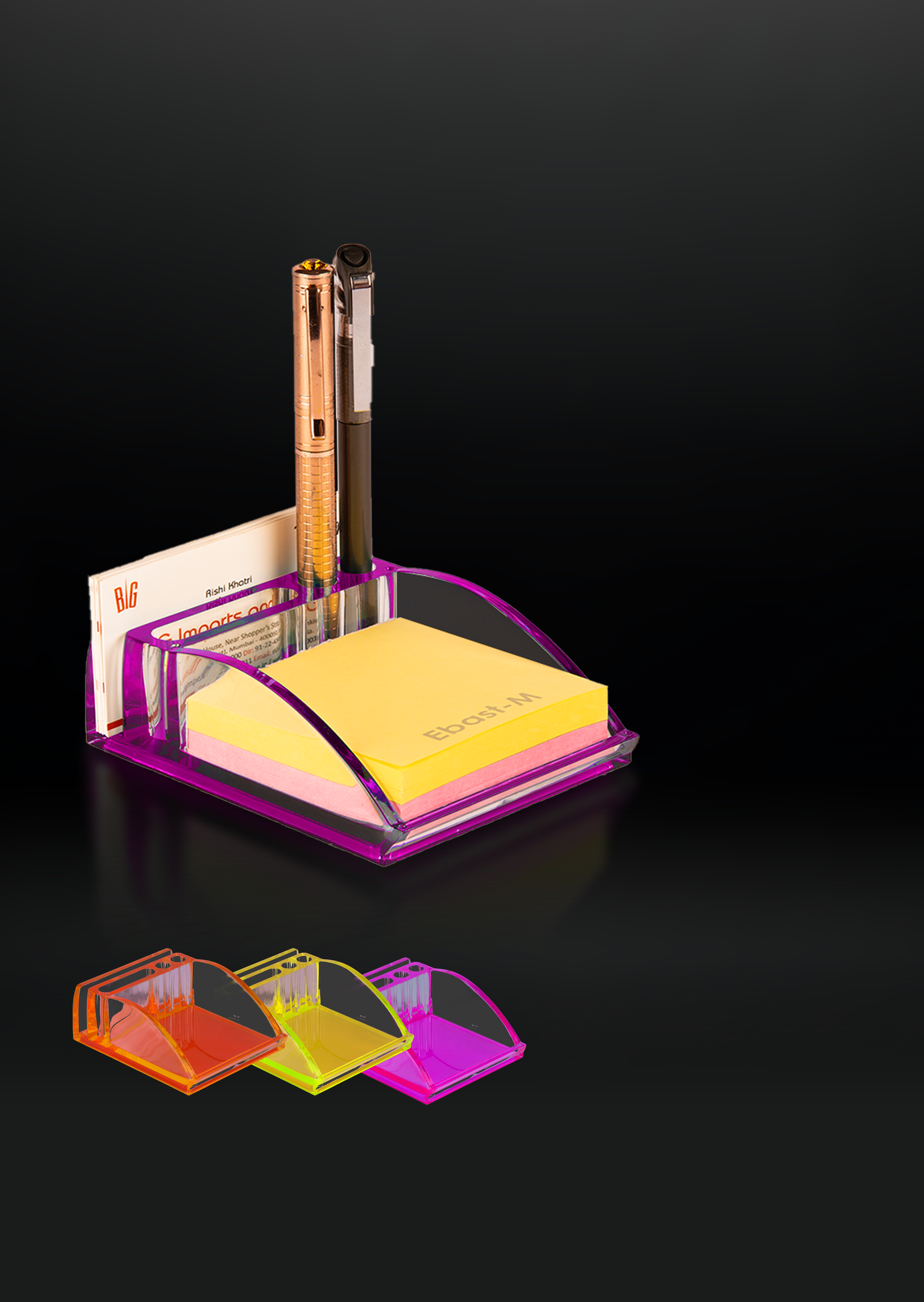 Acrylic Slip & Stationery holder