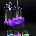 Acrylic Multi Stationery Holder gifting set