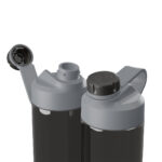 2 HidrateSpark plastic bottles