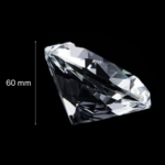 Crystal Diamond Paperweight (6 cm)