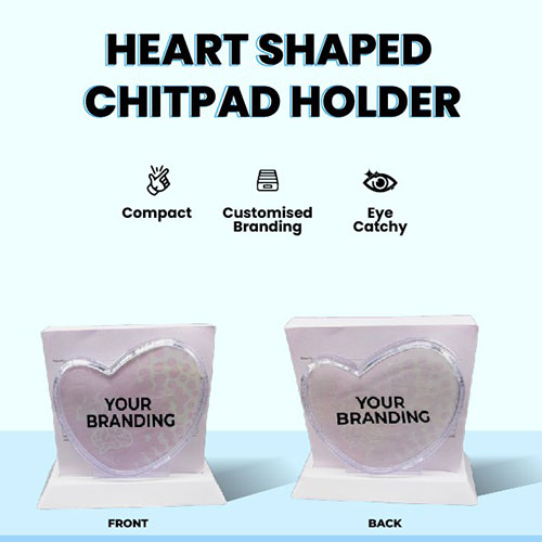 Heart-shaped Chidpad holder