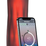 HiderateSpark Plastic Bottle with a phone and fitness watch