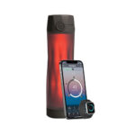 HidrateSpark Legacy Bluetooth Plastic Chug Black