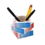 Rubik cube pen stand
