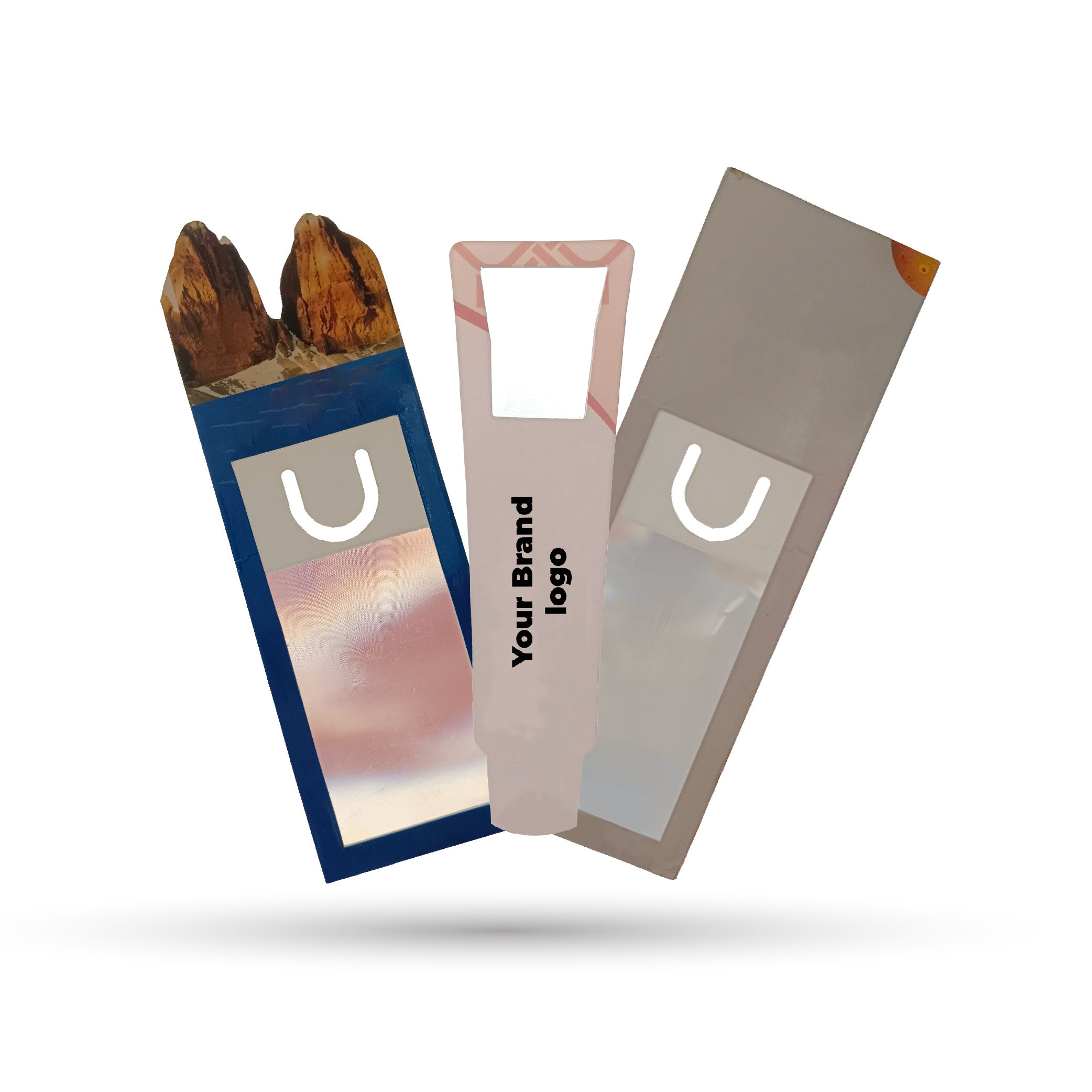 Magnifier Bookmark which can be customised by putting your brand logo