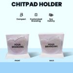 Heart shaped chitpad holder