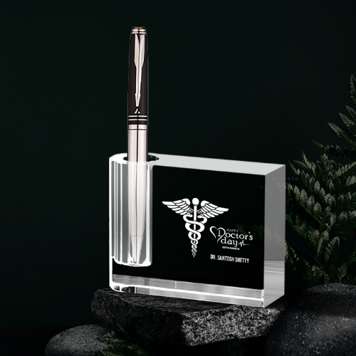 Premium Crystal Pen Stand