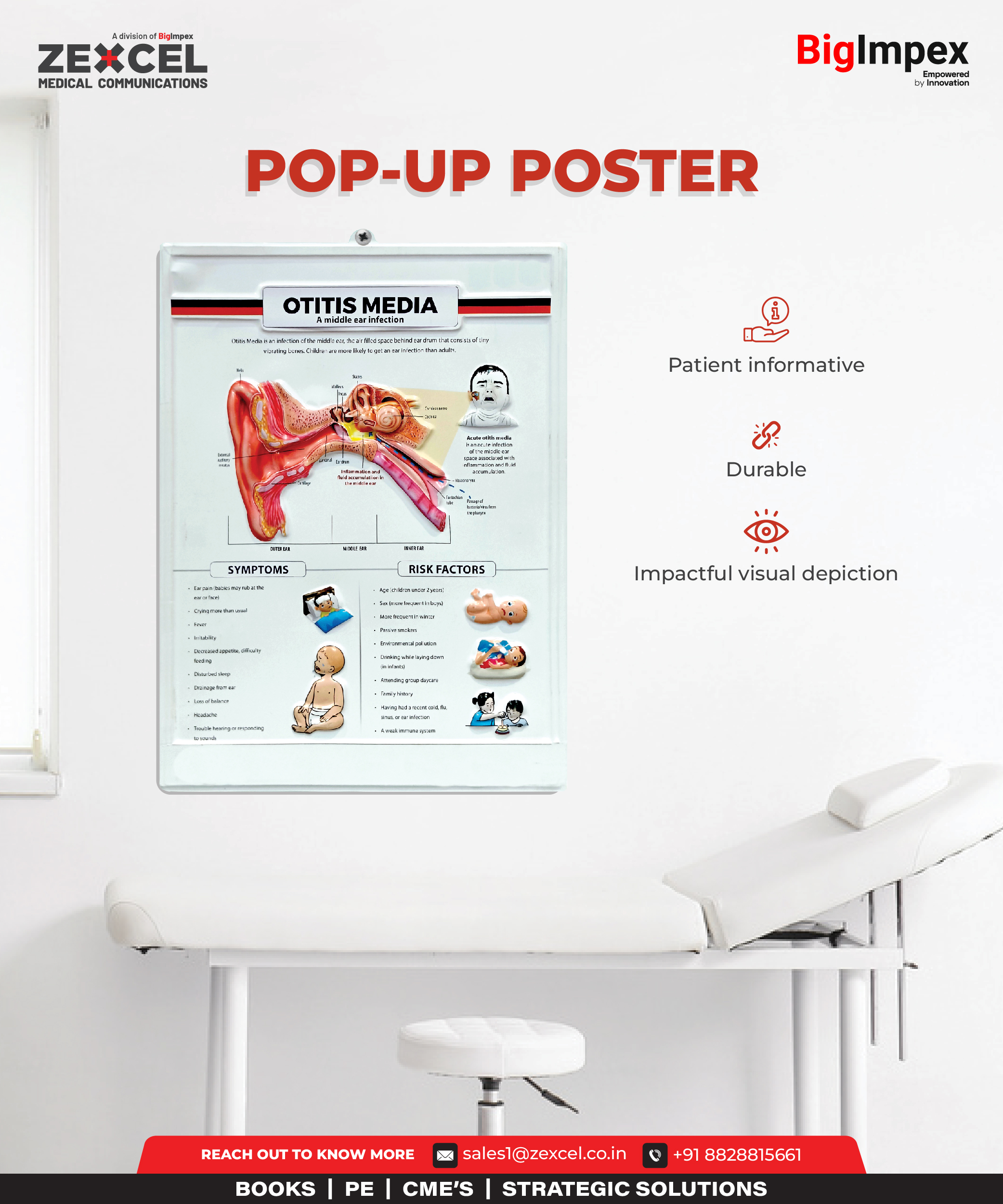 pop-up poster created for Zexcel