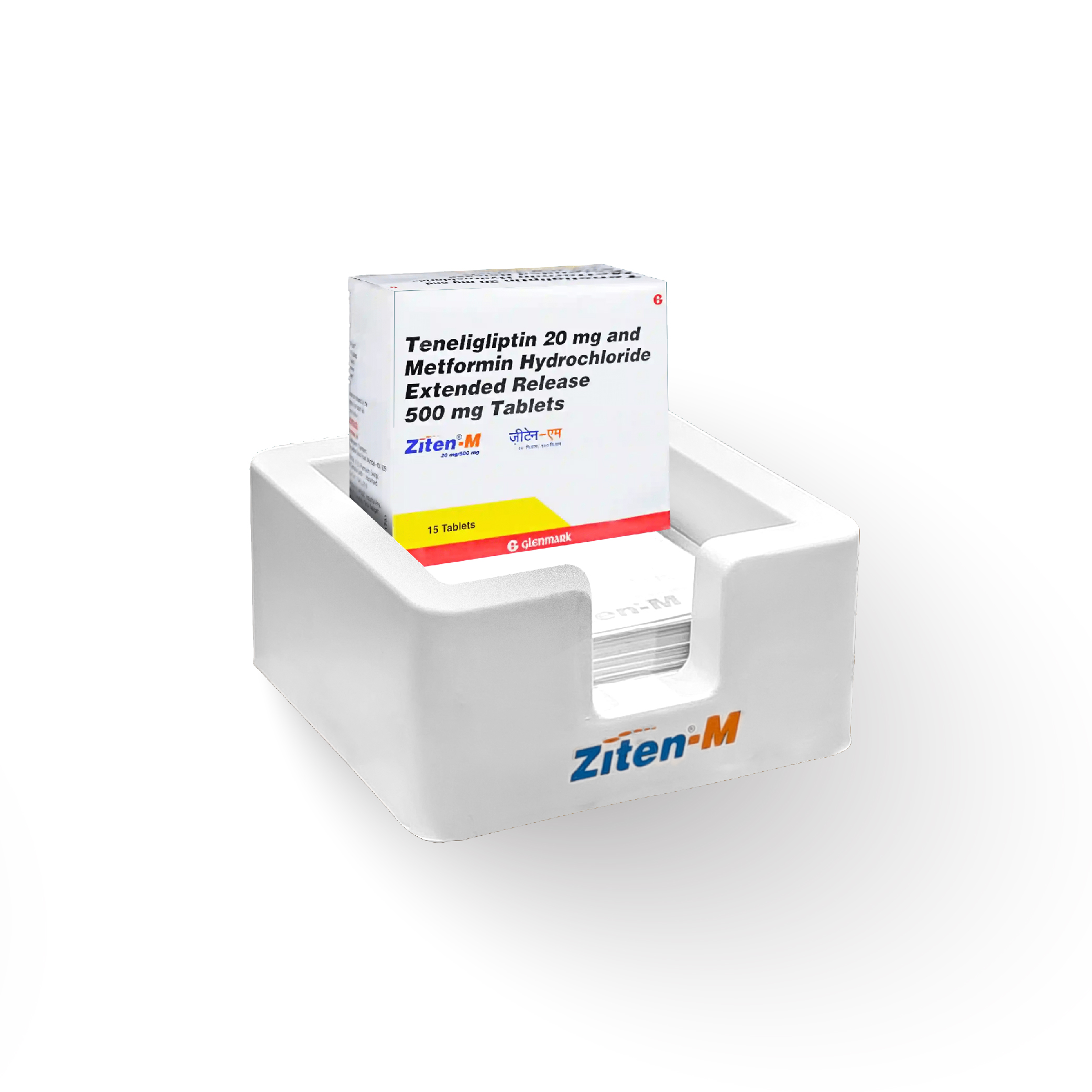 Pack Shot Slip Box Chitpad Holder made for ziten M