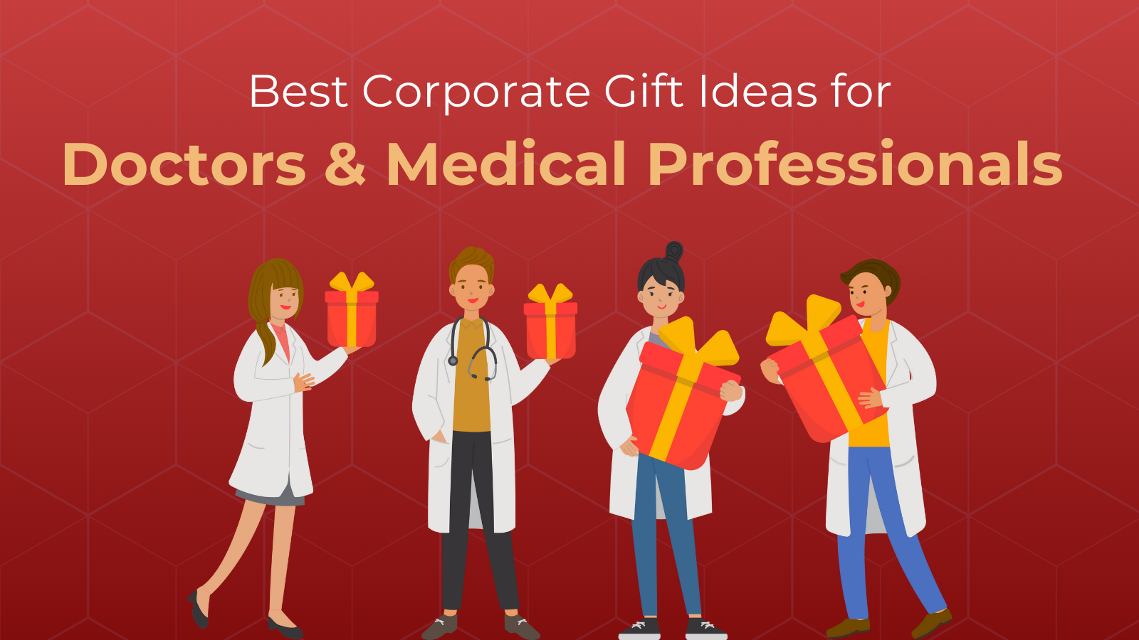 Featured image of our blog - "Best Corporate Gift Ideas for Doctors Medical Professionals"